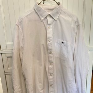 L Vineyard Vines Button Down Shirt - Slim Fit